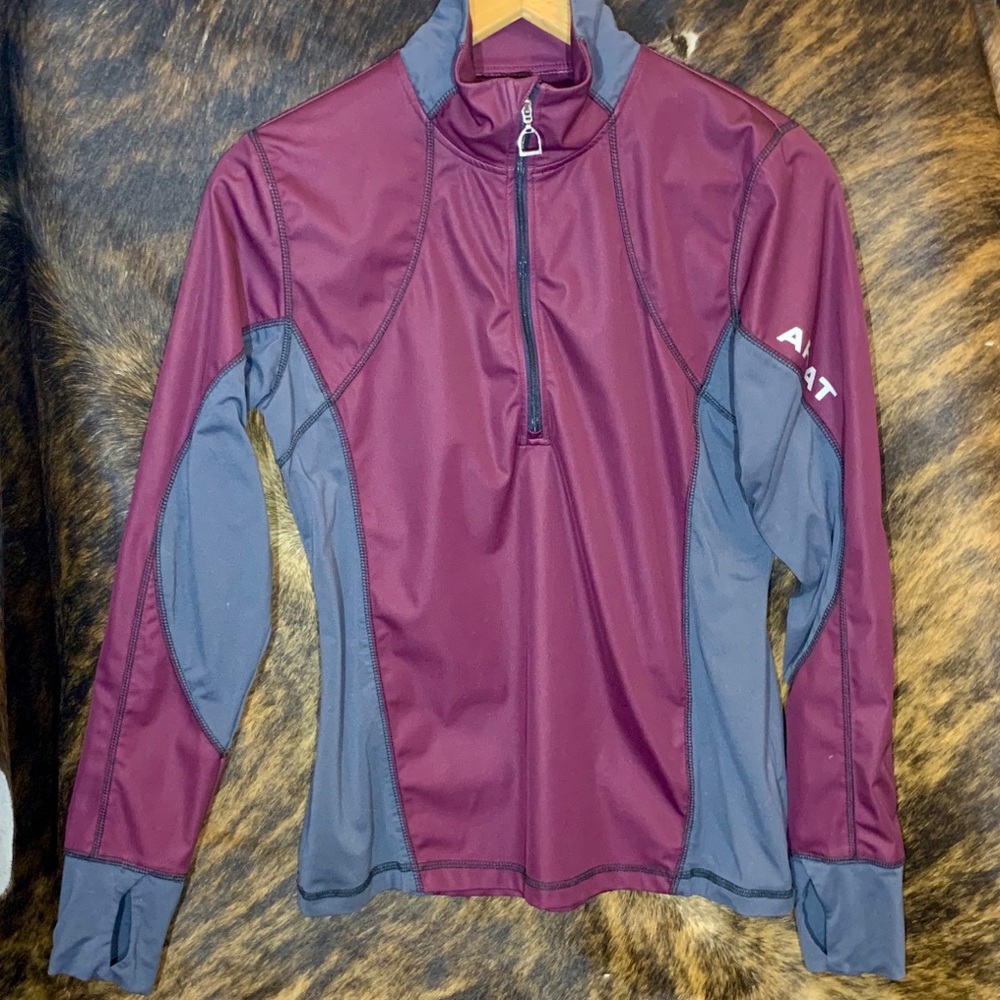 ARIAT COLD GEAR QUARTER ZIP PULLOVER